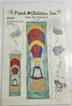 Patch Abilities Hot Air Balloon  6&quot;x22&quot; MM3O8  Series # 3 (8of 12) Pattern - £7.78 GBP