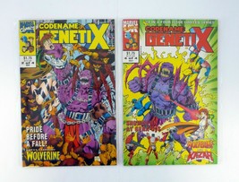 Codename: Genetix #2,4 Marvel Comics Pride Before a Fall Wolverine NM-NM+ 1993 - £1.73 GBP