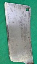 Vintage Chefs 6&quot; Meat Cleaver Knife Blade Stainless Steel Full Tang Chopper - £12.13 GBP