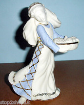 Lenox First Blessing Nativity Fruit Market Maiden Figurine 7&quot; New - £183.29 GBP