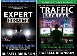 Russell Brunson 2 Books Set: EXPERT  SECRETS &amp; TRAFFIC SECRETS (English) - £16.09 GBP