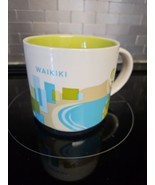 Starbucks WAIKIKI Hawaii You Are Here Collection Coffee Tea Mug Cup 14oz 2015 - £18.26 GBP