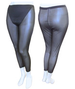 Sheer Lace Trim Pant Liner-Leggins Shapewear Size M - £10.12 GBP