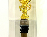 Gold Colored Lobster Bottle Stopper NEW in Box 4.75 inches long - £7.71 GBP