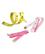 Pack of 3 Measuring Tape Seamstress Tailor Ruler 60&quot; Long Each(1.5M) Sof... - £4.65 GBP