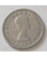 1960 UK Elizabeth II Six Pence Standard Circulation Coin - €1,07 EUR