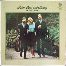 Peter, Paul &amp; Mary - In The Wind (LP) (G+) - £5.19 GBP