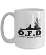 Funny Coffee Mug - OFD Obsessive Fishing Disorder - Best Gift for Fishing Lovers - £12.02 GBP