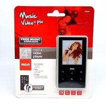 RCA 4GB mp3 + Video Player, 2.0" Display M6204, BRAND NEW - $29.70