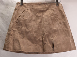 BlankNYC Womens Suede Miniskirt 100% Leather Beige 25 - £50.39 GBP