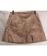 BlankNYC Womens Suede Miniskirt 100% Leather Beige 25 - $1,189.70 MXN