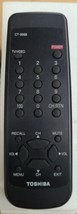 Toshiba CT-9988 Remote Control. Tested works. Used. - $10.61