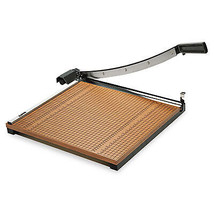Wood Base Guillotine Trimmer- 15 Sheets- Wood Base- 18&quot; x 18&quot; - $300.49