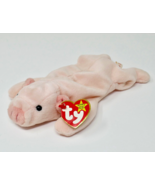 TY Beanie Baby Squealer the Pink Pig 9&quot; Stuffed Animal Plush Style #4005 - £38.65 GBP