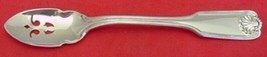 Benjamin Ben Franklin by Towle Sterling Silver Olive Spoon Pierced Custo... - $98.01