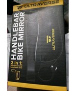 Ultraverse, Handlebar Bike Mirror, 2 In 1 Bike Mirror And Handlebar End - $14.91 CAD