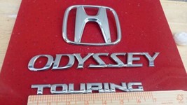 08 09 10 Honda Odyssey Touring Rear Gate Emblem Logo Badge Sign Used Set Oem - £28.27 GBP
