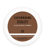 Covergirl Trublend Minerals Loose Mineral Powder 500 Deep Face Makeup Fo... - £9.69 GBP