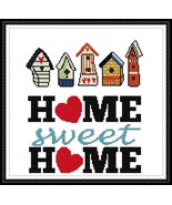 11CT Stamped Pre-printed Cross Stitch Kit, DIY gifts, Embroidery Kit, Sweet Home - $16.99