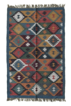 Traditional Wool Jute Kilim Runner Rugs Dhurrie Decorative Carpet Custom Hallway - £48.92 GBP+