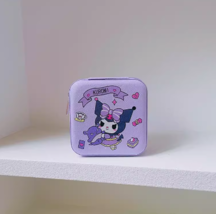 necklace ring jewelry box PU leather convenient cute finishing storage box - £23.76 GBP