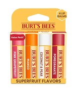 Burt&#39;s Bees Lip Balm - Pink Grapefruit, Mango, Coconut &amp; Pear, and Pomeg... - $244.42 MXN