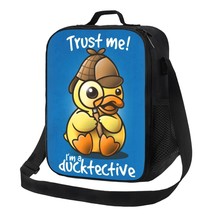 Trust Me I Am A Duck Detective Lunch Bag - $22.50