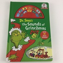 Dr Seuss The Sounds Of Christmas Silly Sounds Hardcover Board Book Max Cindy - £11.63 GBP