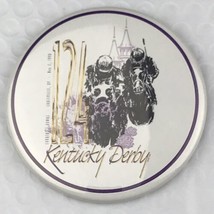 Kentucky Derby Pin Button Pinback Vintage 124th Running 1998 - $9.95