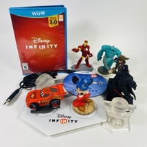 Disney Infinity 2.0 &amp; 3.0 Bundle (Nintendo Wii U) w/ Portal &amp; 8 Figures Tested - £13.86 GBP