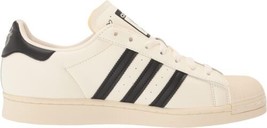 adidas Mens Superstar Shoes Size 7.5 Color Cream White/Black - £99.68 GBP