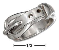 Ring Sterling Silver Belt Buckle Rings - £87.59 GBP