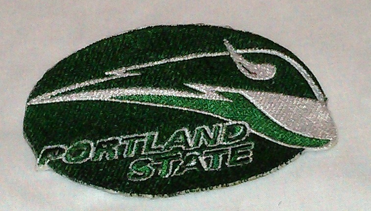 Portland State Vikings logo Iron On Patch