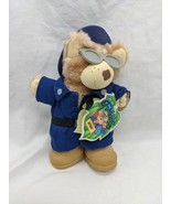 Vintage 1988 Furskins Jedgar Sheriff Stuffed Animal Bear 7&quot; With Tag - $236.48 MXN
