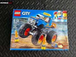 LEGO City 2018 Monster Truck 60180 Building Kit 192 Pieces NEW in BOX - £39.14 GBP