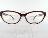 VERA WANG V 346 RUBY 55-16-135 LADIES Eyeglass Frame - $26.55