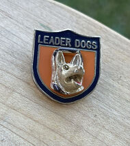 Leader Dogs Pin Badge 1&quot; Inch - $185.61 MXN