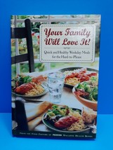 Your Family Will Love It Cookbook Vintage 1995 Rodale Press Quick &amp; Heal... - $126.33 MXN