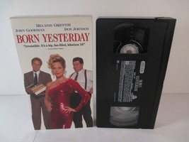 Born Yesterday (VHS, 1993) Melanie Griffith, Don Johnson - £2.98 GBP