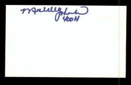 Vintage Sports Autograph Michelle Johnson Track 1999 Pan American Games 3x5 Card - £16.32 GBP