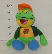 1998 Kellogg's Cereal Mascot 7" Plush DIG 'EM The FROG Toy RARE HTF Gree... - $14.80