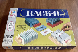 Vintage 1961 Milton Bradley Company Rack-o Board Game MB Complete Fast S... - $15.74