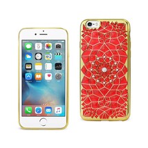 [Pack Of 2] Reiko Iphone 6/ 6S Soft Tpu Case With Sparkling Diamond Sunflower... - £16.74 GBP