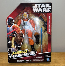 STAR WARS DISNEY HERO MASHERS LUKE SKYWALKER MOVIE ACTION FIGURE - £14.48 GBP