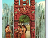 Maori Ragazze Presso Whakarewarewa Nuova Zelanda Unp Cromo Cartolina N13 - $4.04