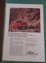 1960's Magazine Ad The Scout by International Harvester 4 - $9.49