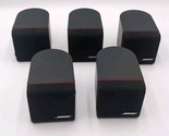 Lot 5 Bose Redline Single Cube Speakers Lifestyle Acoustimass - £67.71 GBP
