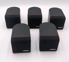 Lot 5 Bose Redline Single Cube Speakers Lifestyle Acoustimass - $86.11