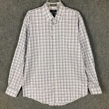 Nordstrom Button Up Shirt Men&#39;s 17 37 Traditional Fit Long Sleeve 100% C... - €8,96 EUR