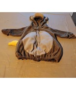 OLD NAVY Brown Monkey Suit Jacket Pants Plush Costume 0-6 months Pre-owned  - $21.38